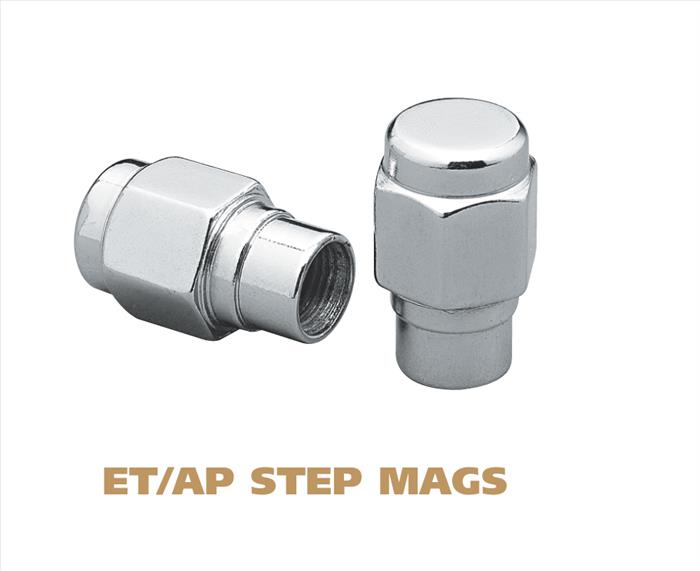 ET/AP Step Mags 0.62 & 0.68 Shank - 13/16 Inch Hex Chrome Plated